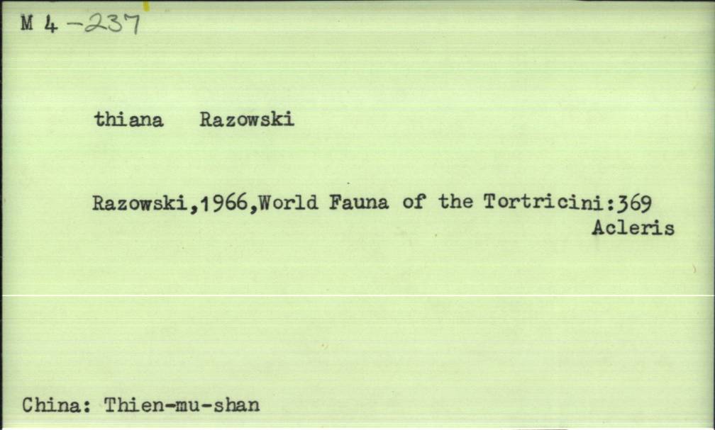 front of card
